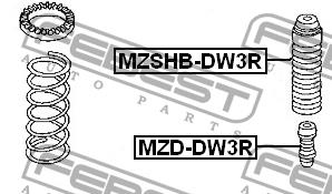 Купити Febest MZD-DW3R за низькою ціною в Україні!