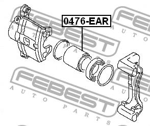 Купить Febest 0476EAR – отличная цена на EXIST.UA!
