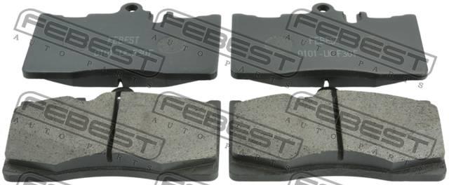 Тормозные колодки дисковые, комплект Febest 0101-UCF30F