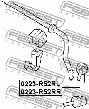 Купить Febest 0223R52RL – отличная цена на EXIST.UA!
