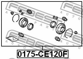 Купить Febest 0175-CE120F по низкой цене в Украине!
