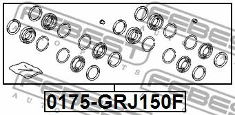 Купити Febest 0175-GRJ150F за низькою ціною в Україні!