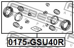 Ремкомплект суппорта Febest 0175-GSU40R