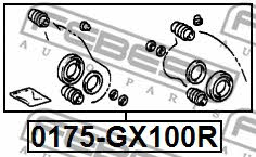Купить Febest 0175GX100R – отличная цена на EXIST.UA!