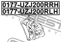 Купить Febest 0177UZJ200RRH – отличная цена на EXIST.UA!
