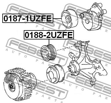 Купить Febest 01871UZFE – отличная цена на EXIST.UA!