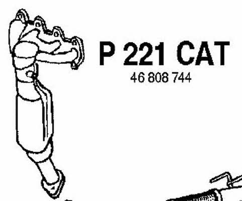 Fenno P221CAT Каталізатор P221CAT: Купити в Україні - Добра ціна на EXIST.UA!