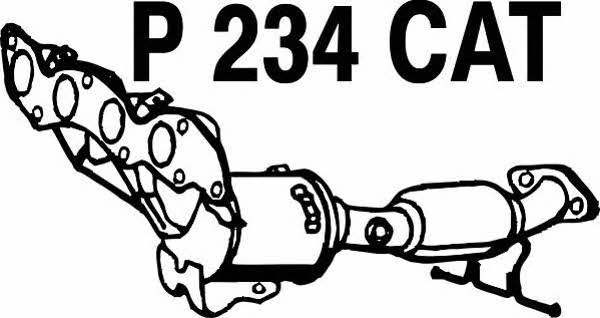 Fenno P234CAT Каталізатор P234CAT: Купити в Україні - Добра ціна на EXIST.UA!