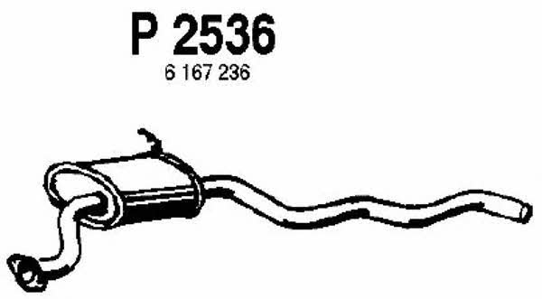 Fenno P2536 Глушник, середня частина P2536: Купити в Україні - Добра ціна на EXIST.UA!