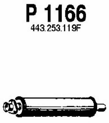 Fenno P1166 Глушник, середня частина P1166: Купити в Україні - Добра ціна на EXIST.UA!