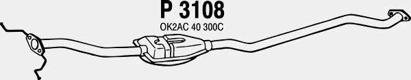 Fenno P3108 Глушник, середня частина P3108: Купити в Україні - Добра ціна на EXIST.UA!