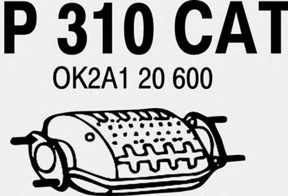 Fenno P310CAT Каталізатор P310CAT: Купити в Україні - Добра ціна на EXIST.UA!
