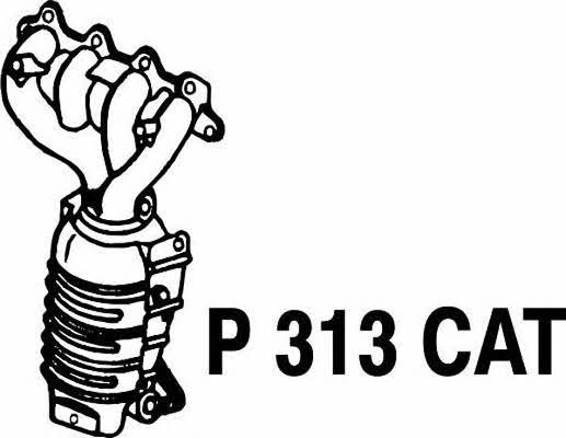 Fenno P313CAT Каталізатор P313CAT: Купити в Україні - Добра ціна на EXIST.UA!