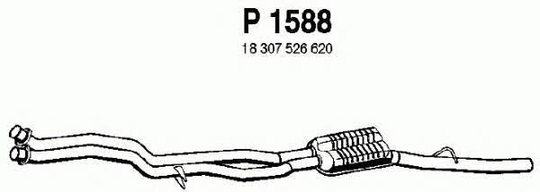 Fenno P1588 Глушник, середня частина P1588: Купити в Україні - Добра ціна на EXIST.UA!