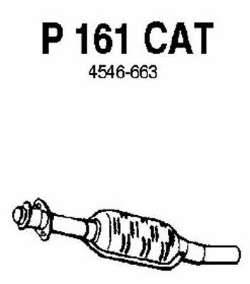 Fenno P161CAT Каталізатор P161CAT: Купити в Україні - Добра ціна на EXIST.UA!