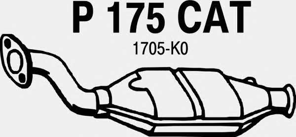 Fenno P175CAT Каталізатор P175CAT: Купити в Україні - Добра ціна на EXIST.UA!