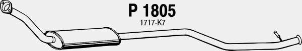 Fenno P1805 Глушник, середня частина P1805: Купити в Україні - Добра ціна на EXIST.UA!