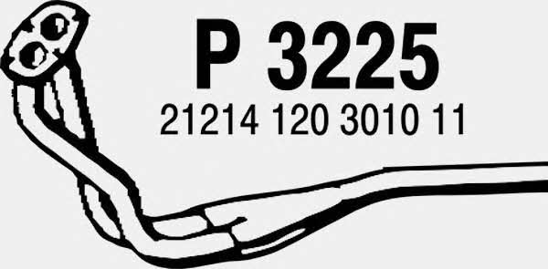 Fenno P3225 Вихлопна труба P3225: Купити в Україні - Добра ціна на EXIST.UA!