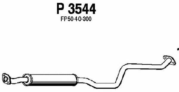 Fenno P3544 Глушник, середня частина P3544: Купити в Україні - Добра ціна на EXIST.UA!