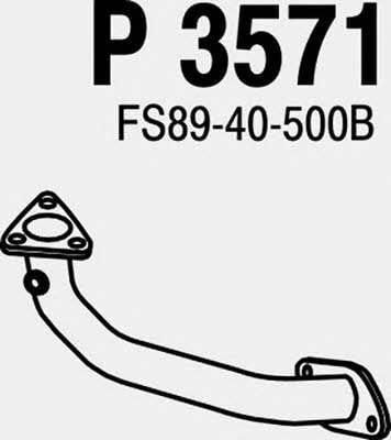 Fenno P3571 Вихлопна труба P3571: Приваблива ціна - Купити в Україні на EXIST.UA!