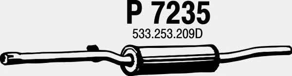 Fenno P7235 Глушник, середня частина P7235: Купити в Україні - Добра ціна на EXIST.UA!