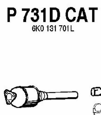 Fenno P731DCAT Каталізатор P731DCAT: Купити в Україні - Добра ціна на EXIST.UA!