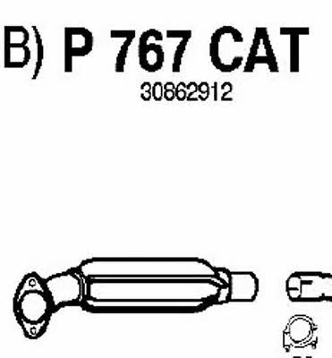 Fenno P767CAT Каталізатор P767CAT: Купити в Україні - Добра ціна на EXIST.UA!