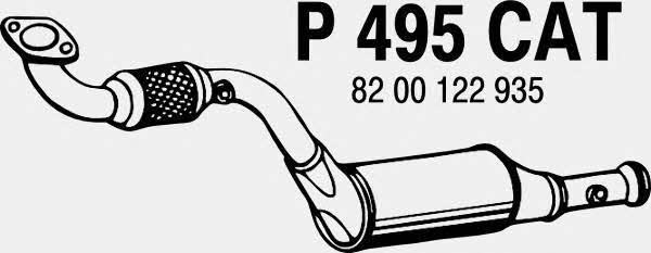 Fenno P495CAT Каталізатор P495CAT: Купити в Україні - Добра ціна на EXIST.UA!