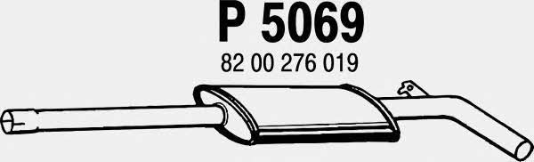 Fenno P5069 Глушник, середня частина P5069: Купити в Україні - Добра ціна на EXIST.UA!