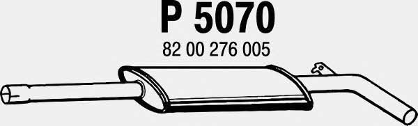 Fenno P5070 Глушник, середня частина P5070: Купити в Україні - Добра ціна на EXIST.UA!