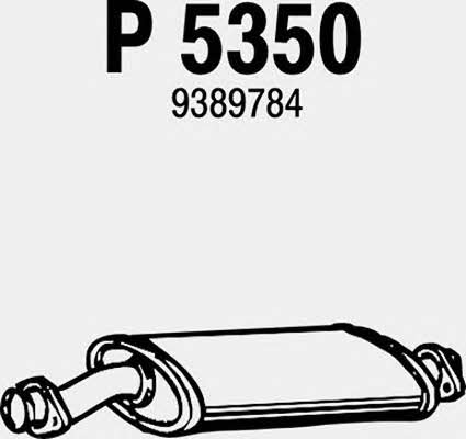 Fenno P5350 Глушник, середня частина P5350: Купити в Україні - Добра ціна на EXIST.UA!