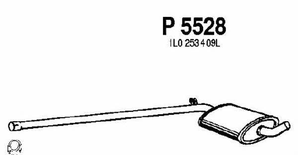 Fenno P5528 Глушник, середня частина P5528: Купити в Україні - Добра ціна на EXIST.UA!