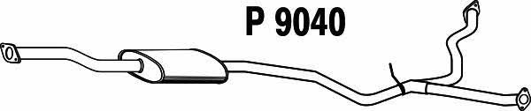 Fenno P9040 Глушник, середня частина P9040: Купити в Україні - Добра ціна на EXIST.UA!
