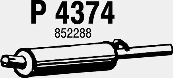 Fenno P4374 Глушник, задня частина P4374: Купити в Україні - Добра ціна на EXIST.UA!