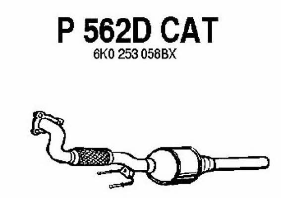 Fenno P562DCAT Каталізатор P562DCAT: Купити в Україні - Добра ціна на EXIST.UA!