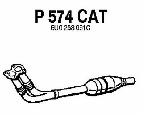 Fenno P574CAT Каталізатор P574CAT: Купити в Україні - Добра ціна на EXIST.UA!