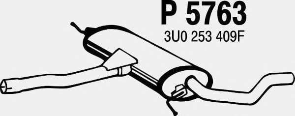 Fenno P5763 Глушник, середня частина P5763: Купити в Україні - Добра ціна на EXIST.UA!