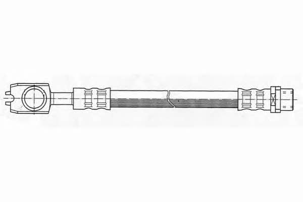 FHY2458 Ferodo Тормозной шланг