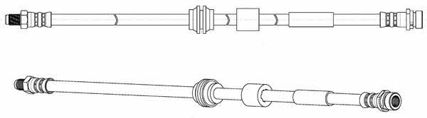 FHY2762 Ferodo Тормозной шланг
