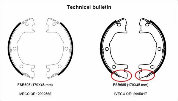 Купить Ferodo FSB685 по низкой цене в Украине!