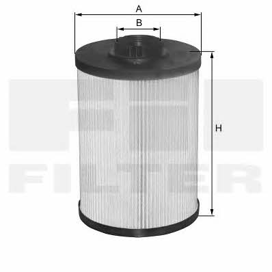 Fil filter MFE 1545 Фільтр палива MFE1545: Купити в Україні - Добра ціна на EXIST.UA!