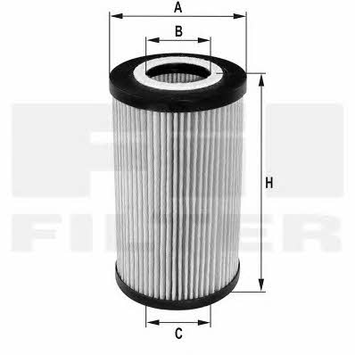 Fil filter MLE 1430 Фільтр масляний MLE1430: Купити в Україні - Добра ціна на EXIST.UA!
