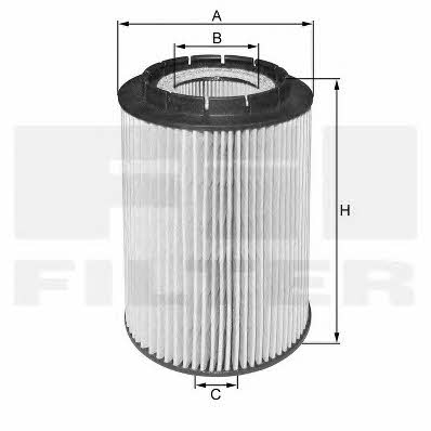 Fil filter MLE 1444 Фільтр масляний MLE1444: Купити в Україні - Добра ціна на EXIST.UA!