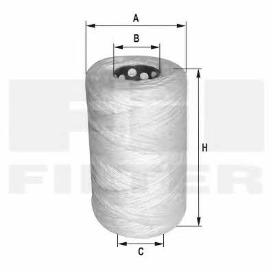 Fil filter CF 134 Фільтр палива CF134: Приваблива ціна - Купити в Україні на EXIST.UA!