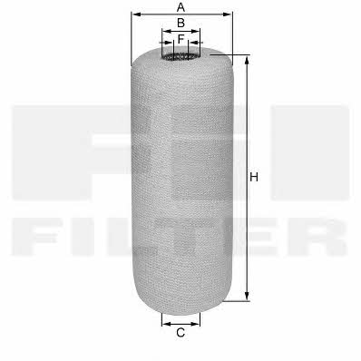 Fil filter CF 176 A Фільтр палива CF176A: Купити в Україні - Добра ціна на EXIST.UA!