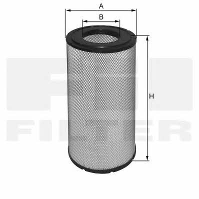 Fil filter HP 2501 Повітряний фільтр HP2501: Купити в Україні - Добра ціна на EXIST.UA!
