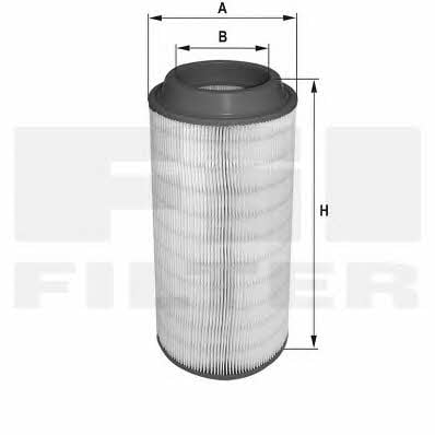 Fil filter HP 2526 Повітряний фільтр HP2526: Купити в Україні - Добра ціна на EXIST.UA!