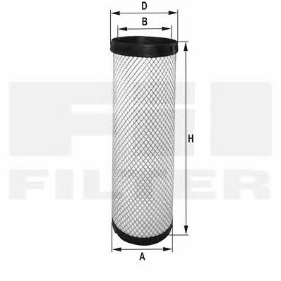 Fil filter HP 2556 Повітряний фільтр HP2556: Приваблива ціна - Купити в Україні на EXIST.UA!