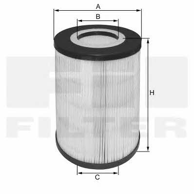 Fil filter HP 2573 Повітряний фільтр HP2573: Приваблива ціна - Купити в Україні на EXIST.UA!