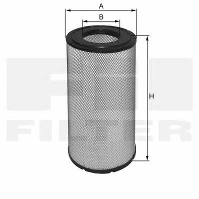 Fil filter HP 2584 Повітряний фільтр HP2584: Купити в Україні - Добра ціна на EXIST.UA!